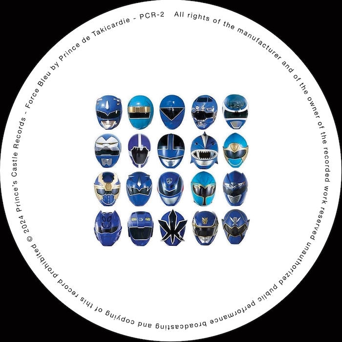 ( PCR-2 ) PRINCE DE TACKICARDIE - Force Bleu EP ( 12" ) Prince's Castle Records